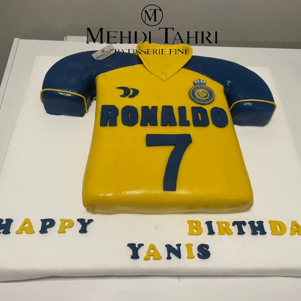 Gâteau d’anniversaire Ronaldo