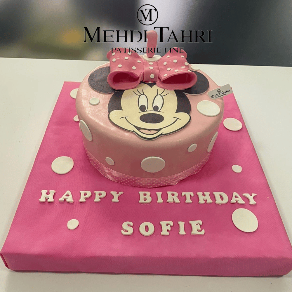 Gâteau d’anniversaire Minnie Mouse