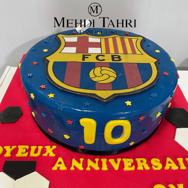 Gâteau d’anniversaire Barça