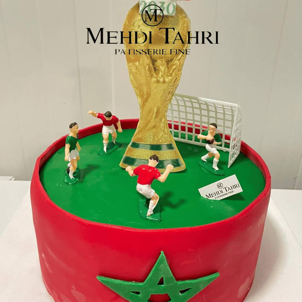 Gateau d’anniversaire Champion Marocain