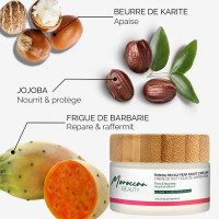 Prickly pear night cream - 100% natural