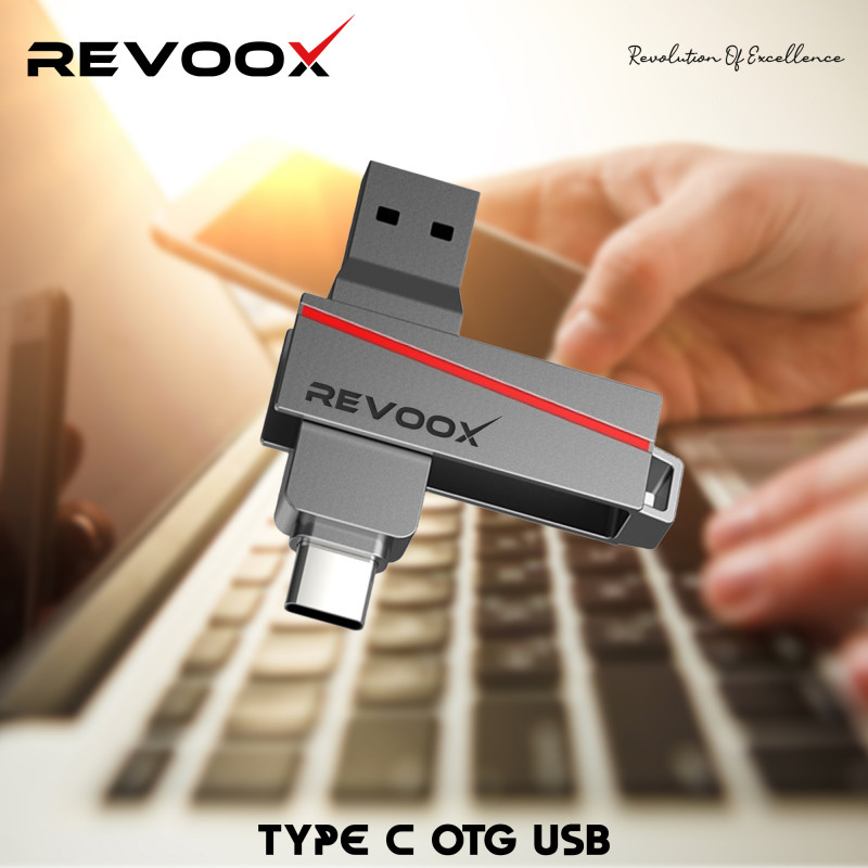 REVOOX Dual drive 3.2 USB Type-C OTG 128GB