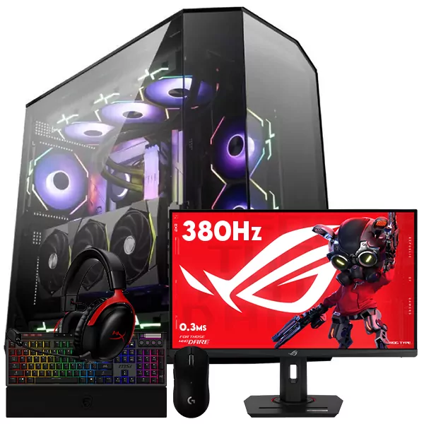 SETUP GAMER U7 265KF-RTX 5090 + XG279CNS + STRIKE PRO + PRO X SUPERLIGHT + CLOUD III WIRELESS