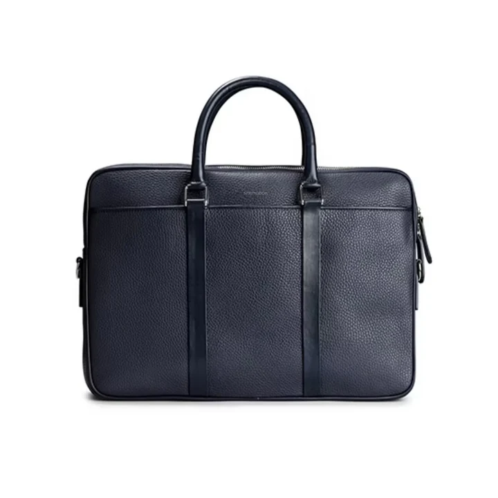 NAVY | Mallette en cuir