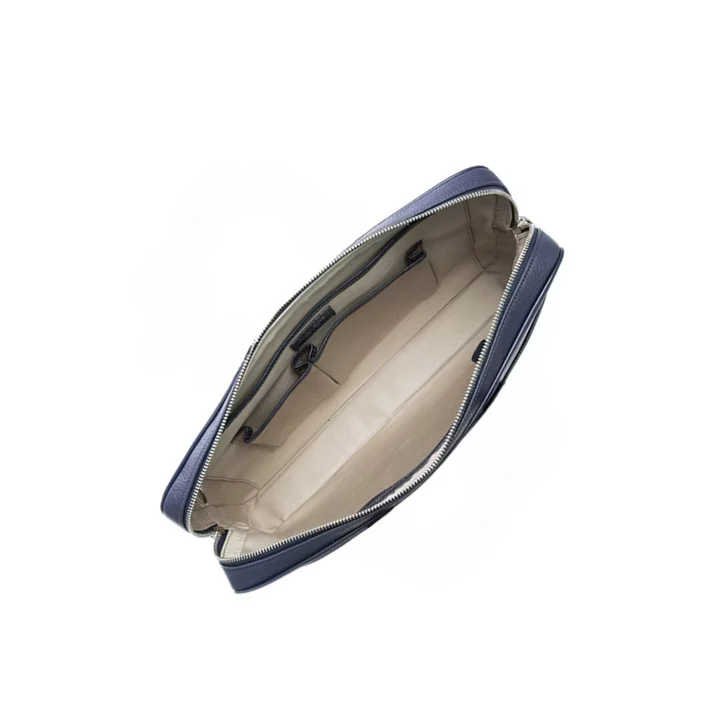 NAVY | Mallette en cuir