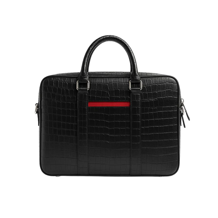 CROCO | Mallette en cuir