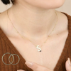 Collier alphabet en Or 18K