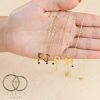 Collier alphabet en Or 18K