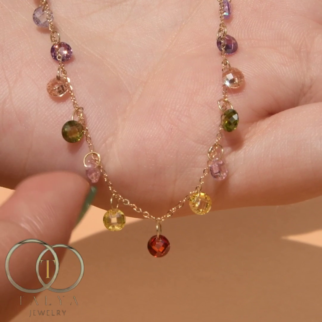 Collier Arc d’Iris En Or 18K