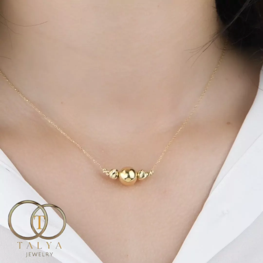Collier Boule en Or 18K