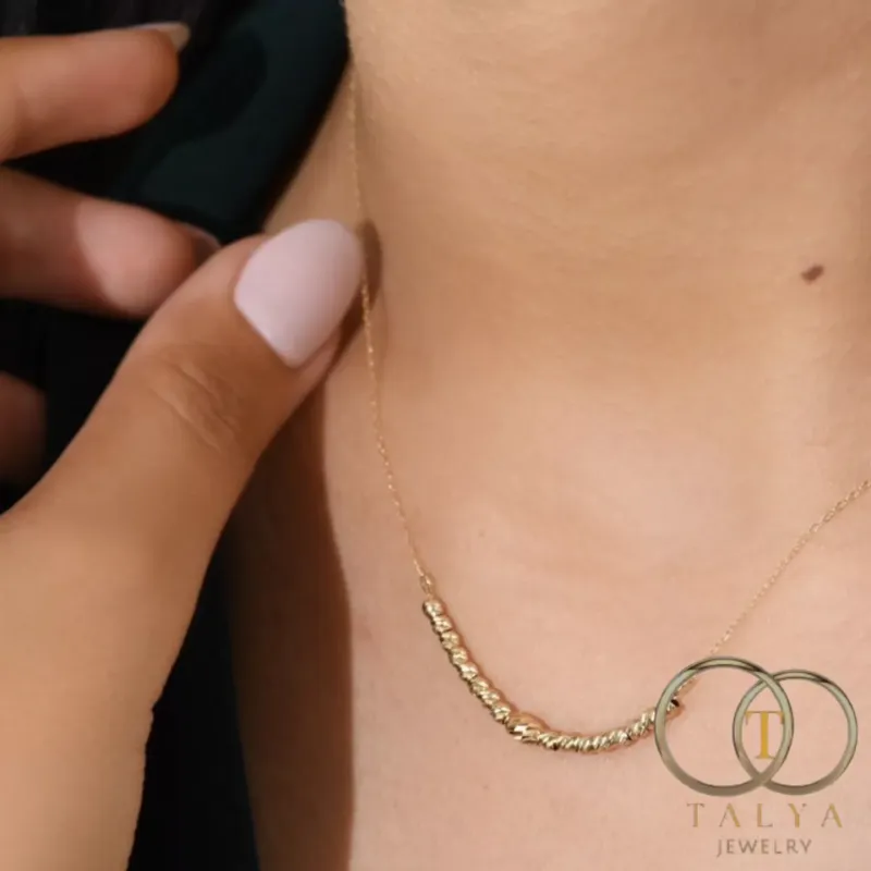 Collier Boules En Or 18K