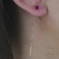 Boucles Gouttes En Or 18K