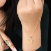 Collier Cercle Élégance En Or 18K