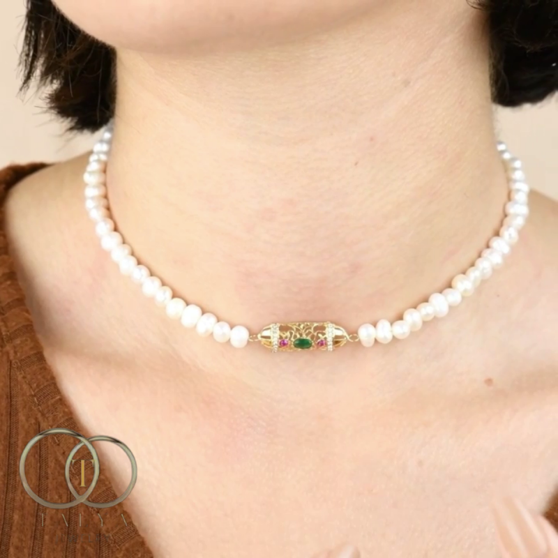 Collier Chocker En Or 18K