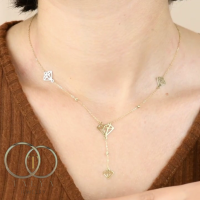 Collier Diamond d’or en Or 18K