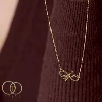 Collier infinity heart En Or 18K