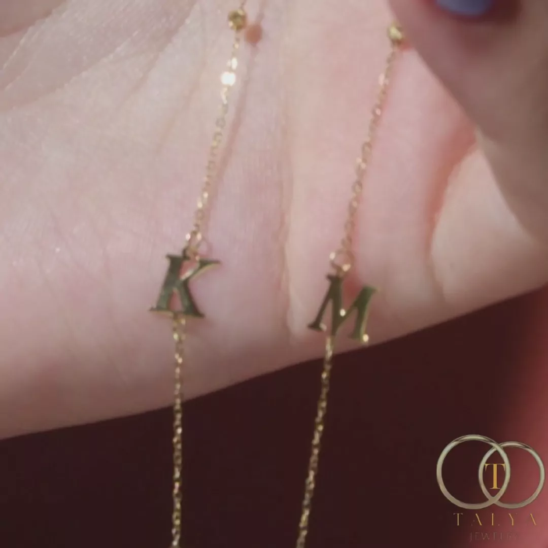 Collier Lettres d’amour en Or 18K