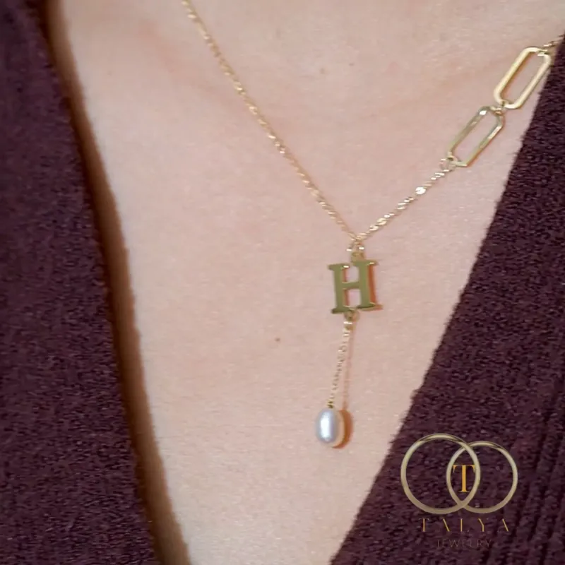 Collier Ma Lettre D’or 18K