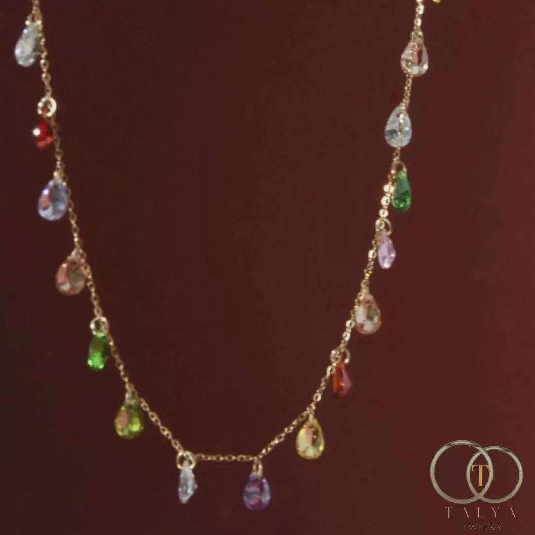 Collier Mille Larmes en Or 18K