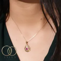 Collier Monarda En Or 18K