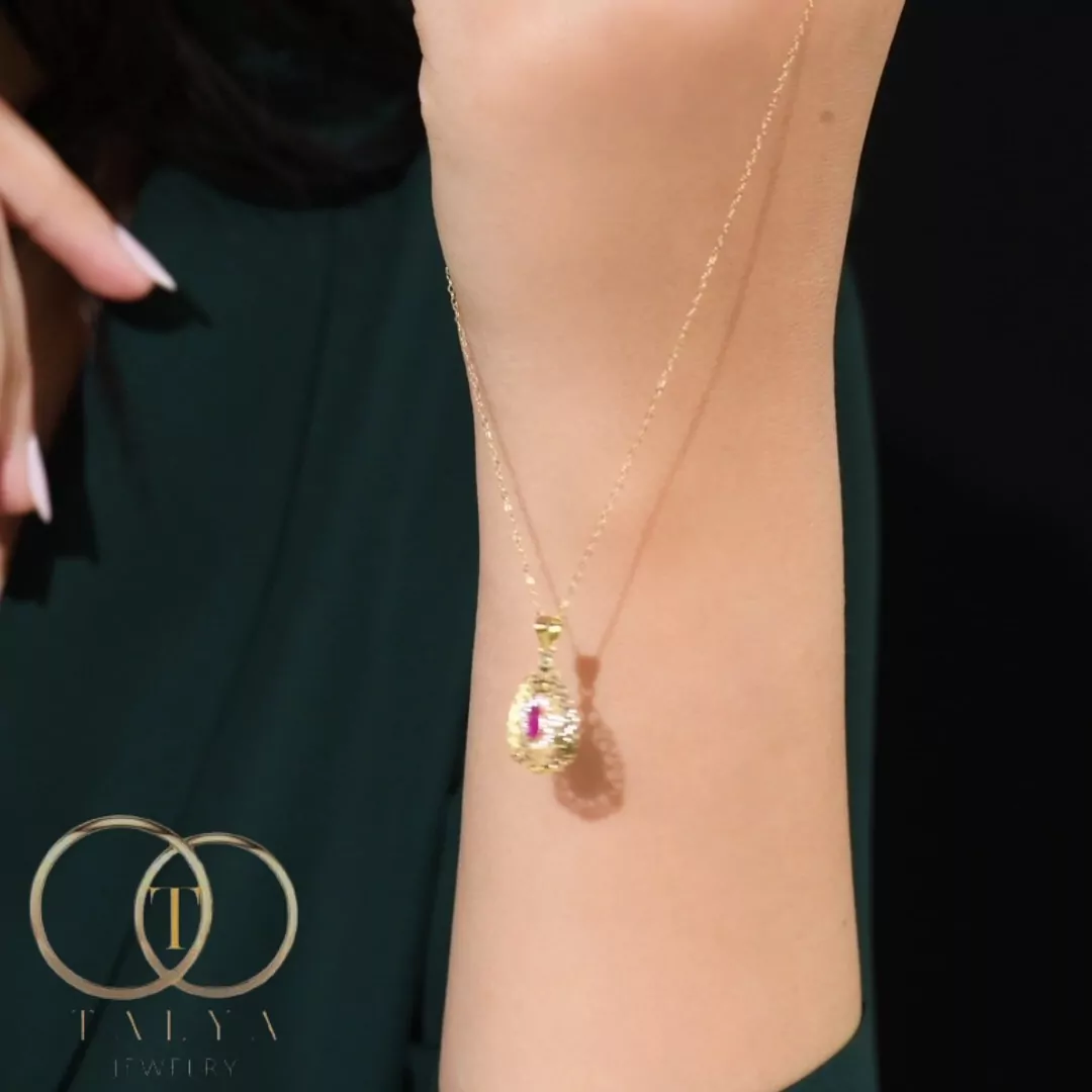 Collier Monarda En Or 18K