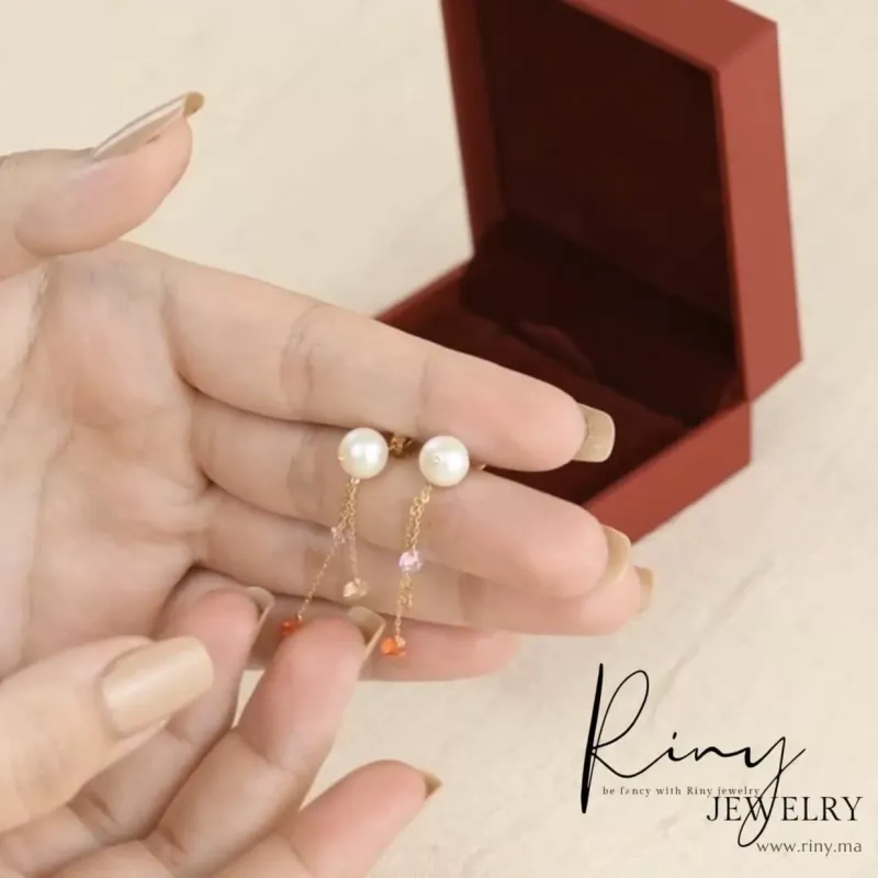 Boucles D’oreilles marjana en Or 18K