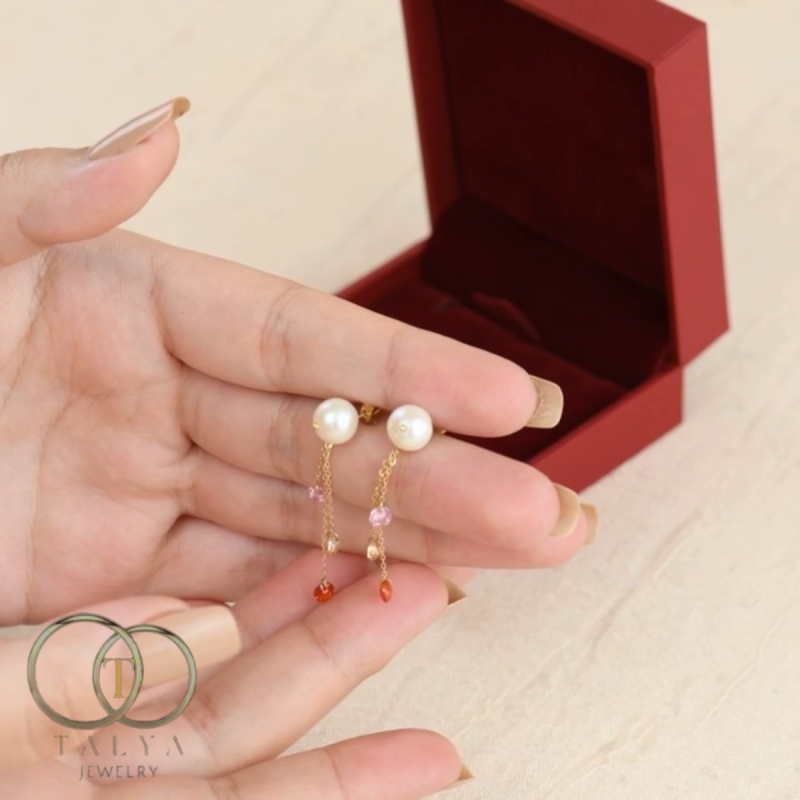 Boucles D’oreilles marjana en Or 18K