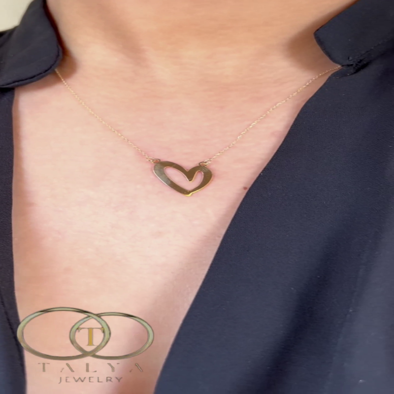 Collier My Heart en Or 18K