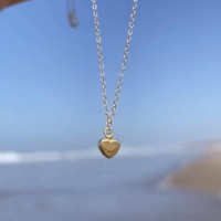 Collier petit coeur en Or 18K