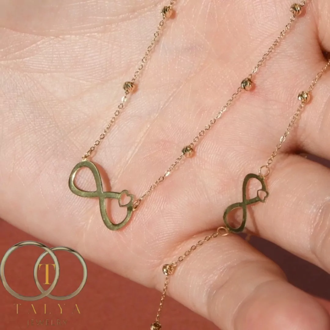 Ensemble Papillon coeur en Or 18K