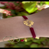 Cordon infini lettre En Or 18K