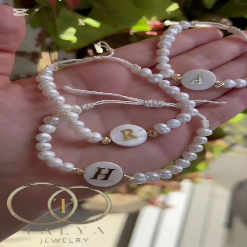 Cordon Perles D’oré en or 18k