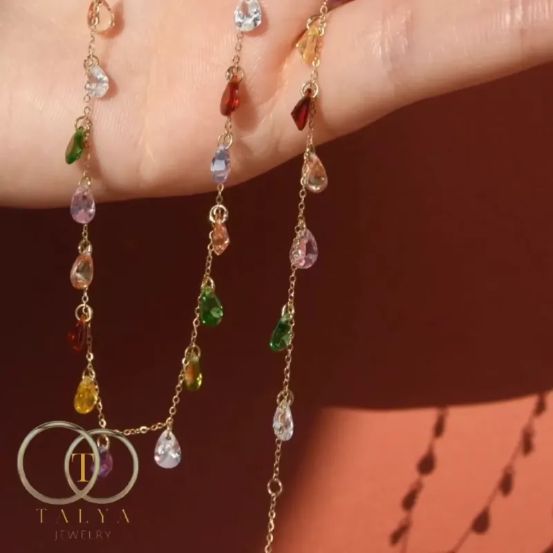 Ensemble Mille Larmes en Or 18K