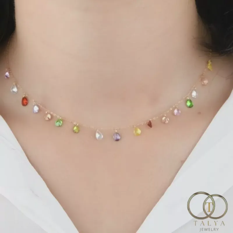 Collier Mille Larmes en Or 18K