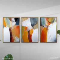 Tableau Abstrait Boho art