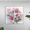 Tableau nature Bouquet de lys