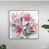 Tableau nature Bouquet de lys