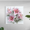Tableau nature Bouquet de lys