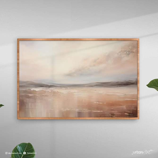 Tableau marin côtier calme