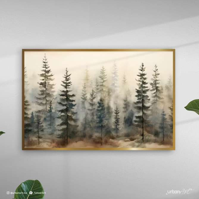 Tableau Nature Forêt de Pins