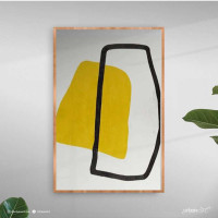 Tableau Geometric Abstract Painting