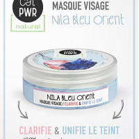 NILA BLEU ORIENT Masque Visage Eclaircissant + Unifie le Teint