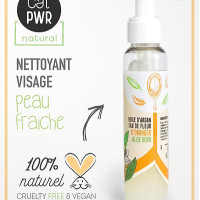 PEAU FRAICHE Gel Nettoyant Visage Sans Sulfate pour un Eclat Naturel