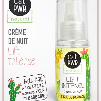 LIFT INTENSE Crème de Nuit Hydratante Anti-Age et Anti-Rides