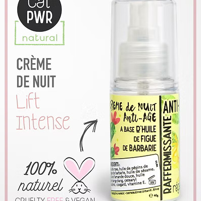 LIFT INTENSE Crème de Nuit Hydratante Anti-Age et Anti-Rides