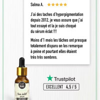 SOIN ECLAT Sérum de nuit Anti-Tache Brune et Pigmentaire + Boutons