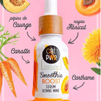 SMOOTHIE BOOST Sérum de Nuit Bonne Mine à l'huile d'Abricot & CAROTTE