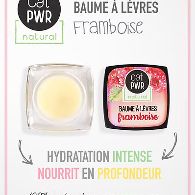 Baume à Lèvres FRAMBOISE DUO : Vanille + Framboise