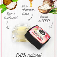 Baume à Lèvres FRAMBOISE DUO : Vanille + Framboise