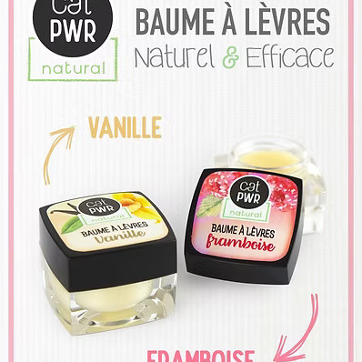 Baume à Lèvres FRAMBOISE DUO : Vanille + Framboise